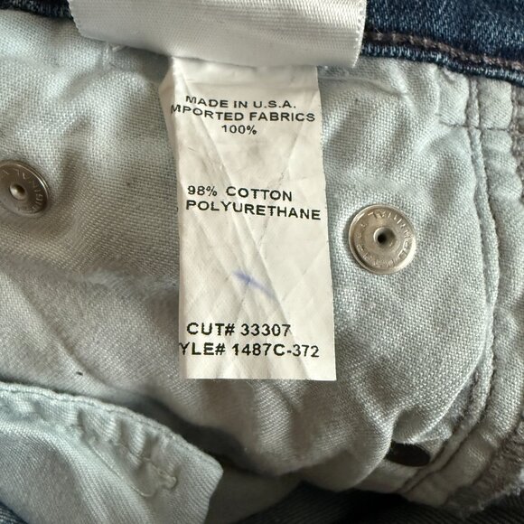 Citizens of Humanity Women's 26 DIstressed Rocket Mid Rise Crop Skinny Jeans - Picture 12 of 14